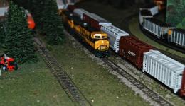 Model Railway Scene