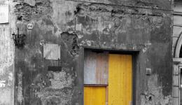 yellow door