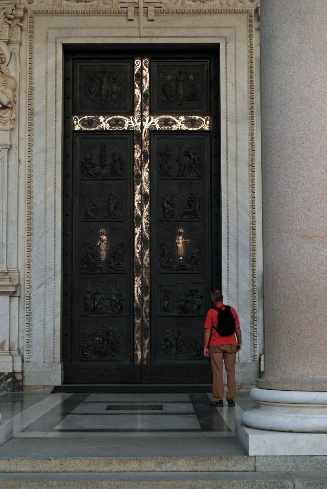 Door, St. Paul Outside the Walls, Rome