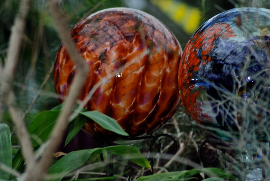two glass balls two glass balls